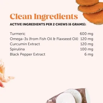 Pet Honesty Hip & Joint Pumpkin Soft Chews for Dogs