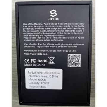 JSL JDTDC 128GB iPhone-16-Photo-Stick for Easy Backup