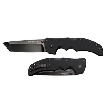 Cold Steel Recon 1 Tactical Folding Knife with Tri-Ad Lock