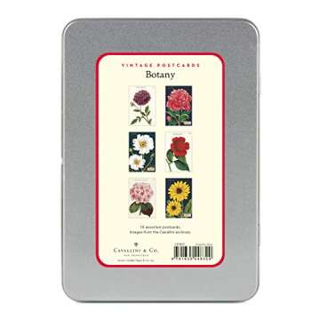 Cavallini & Co. Botany Vintage Postcard Set