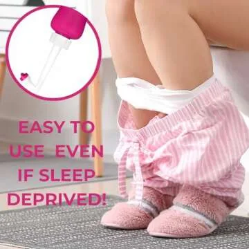 Ninja Mama Peri Bottle for Postpartum Care Post Partum Essentials for Pain Relief, Tears & Hemorrhoi...