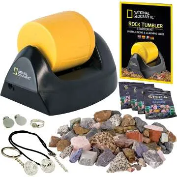 NATIONAL GEOGRAPHIC Rock Tumbler Kit for Kids