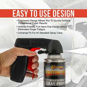 Ergonomic Instant Aerosol Trigger Handle for Easy Spray