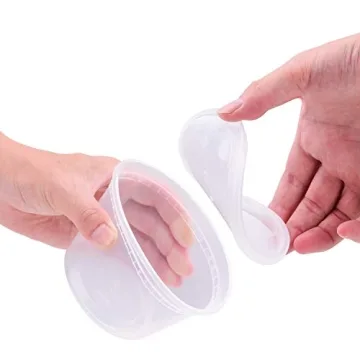 TashiBox Plastic Food Storage Containers - 48 Sets BPA-Free