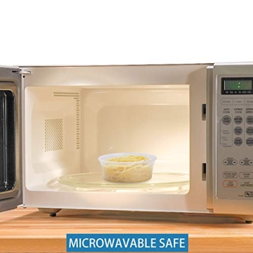 TashiBox Plastic Food Storage Containers - 48 Sets BPA-Free