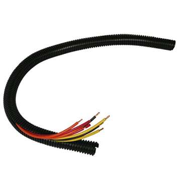 American Terminal Wire Loom 100' Durable Split Tubing