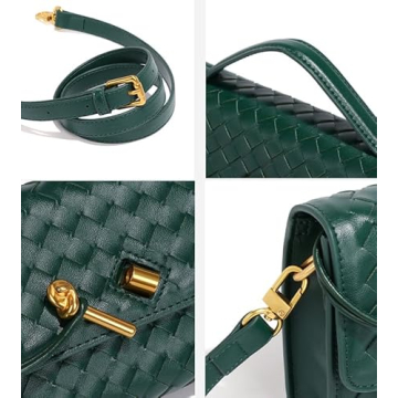 Stylish Woven Crossbody Bag for Women 2024