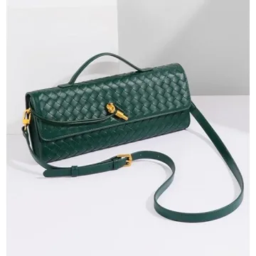 Stylish Woven Crossbody Bag for Women 2024