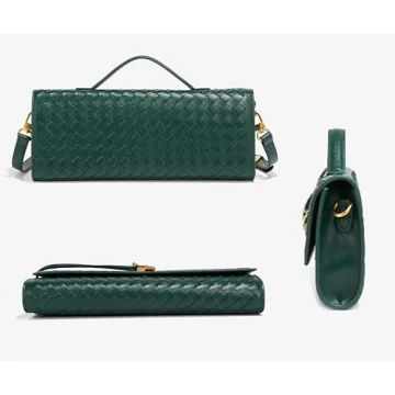 Stylish Woven Crossbody Bag for Women 2024