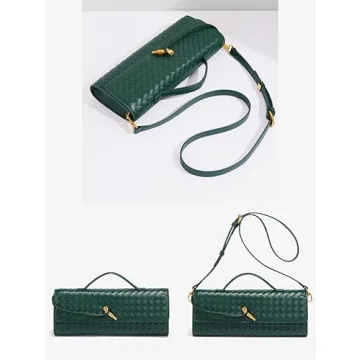 Stylish Woven Crossbody Bag for Women 2024