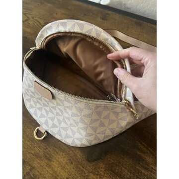 Stylish Xehuro Belt Bag for Women - Checkered Fanny Pack