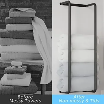 Stylish Rxvotocr Towel Rack - Perfect Bathroom Organizer