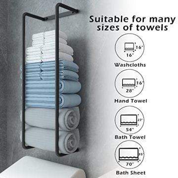Stylish Rxvotocr Towel Rack - Perfect Bathroom Organizer