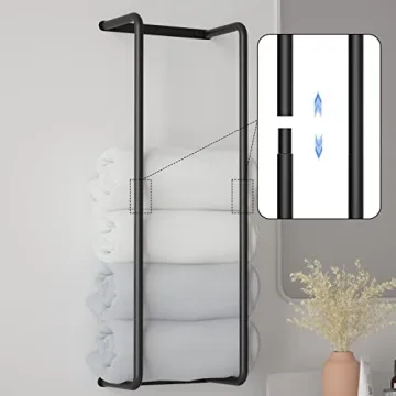 Stylish Rxvotocr Towel Rack - Perfect Bathroom Organizer
