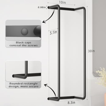 Stylish Rxvotocr Towel Rack - Perfect Bathroom Organizer