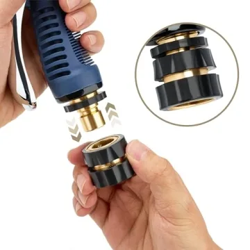 Twinkle Star Durable Garden Hose Quick Connectors Set