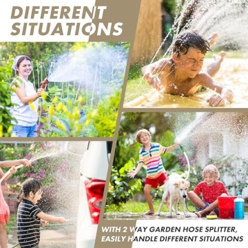 Twinkle Star Durable Garden Hose Quick Connectors Set