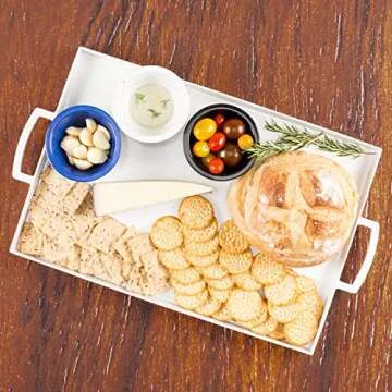 Stylish MeeMe Rectangular Tray for Versatile Use