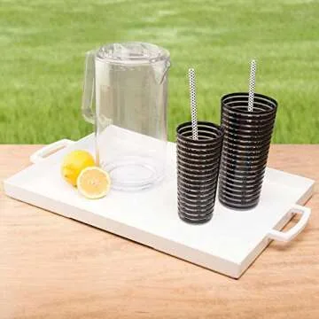 Stylish MeeMe Rectangular Tray for Versatile Use