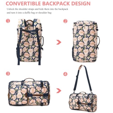 G-FAVOR 40L Carry On Travel Backpack for All Occasions