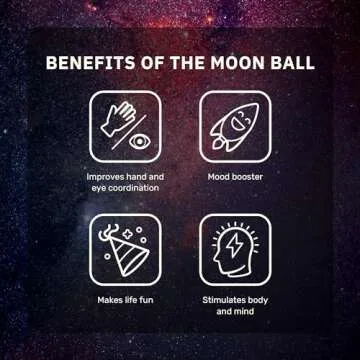 Waboba Moon Ball - Hyper Bouncy Fun for All Ages