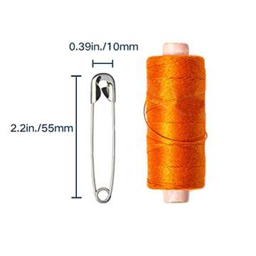 300 PCS Safety Pin,2.2Inch/54mm Safety Pins Bulk,Safety Pin, Small Safety Pins with a Convenient Box,Safety Pins for Clothes Home Office