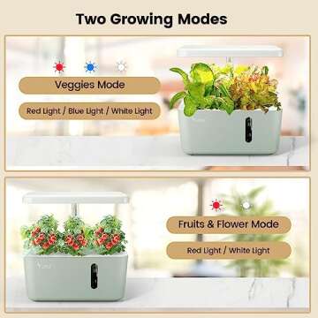 LetPot Hydroponics Grow System - Smart Indoor Garden Kit for Hydroponics Starter Beginners, Hydroponics Growing System Indoor Garden with Automatic Self-Watering and LED Grow Lights