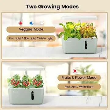 LetPot Hydroponics Grow System - Smart Indoor Garden Kit for Hydroponics Starter Beginners, Hydroponics Growing System Indoor Garden with Automatic Self-Watering and LED Grow Lights