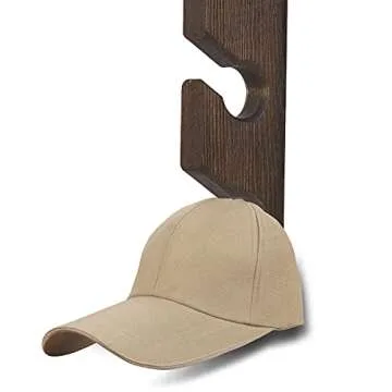 Keletop Wall-Mounted Hat Rack Stylish Wooden Organizer