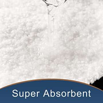 Black and White Bathroom Rugs, Bath Letters Non Slip Bathroom Mat, Soft Absorbent Cute Bath Mat, Machine Washable Quickly Dry Comfortable Bathmat for Bathtub, Bedroom, Shower, Living Room