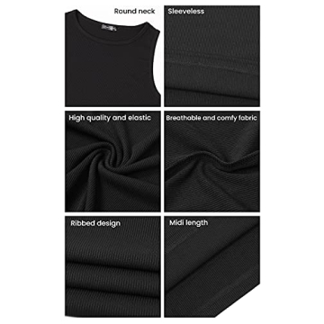 PRETTYGARDEN Bodycon Midi Dress - Stylish and Comfortable