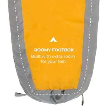 TETON Sports Trailhead, 20 Degree Sleeping Bag; Lightweight, Warm Mummy Sleeping Bag, Camping, Backpacking, Hiking