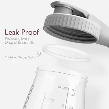 Momcozy Breast Milk Pitcher, Leak-proof Glass Storage