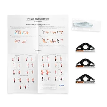 OPTP Resistance Band Wall Anchor Set for Home Workouts