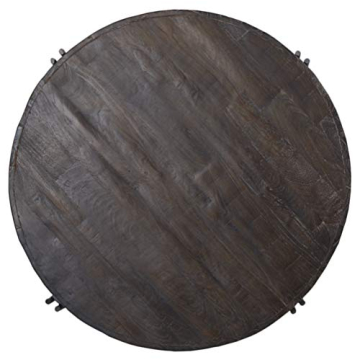 Signature Design by Ashley Jillenhurst Round Cocktail Table, Dark Brown