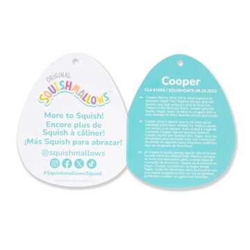 Squishmallows Original 14-Inch Cooper Tan Dog - Official Jazwares Plush (Large)