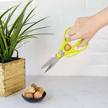 Herb Stripping Multi-use Scissors with Bottle Opener