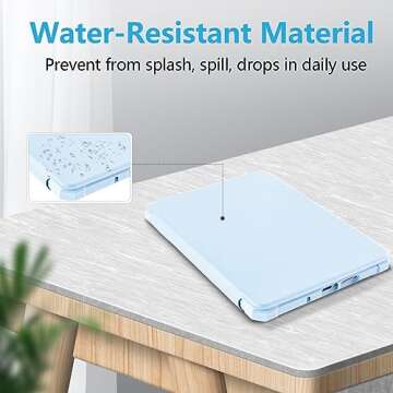 TaIYanG Case for 6" All-New Kindle (11th Generation 2024 & 2022 Release), Lightweight Slim Smart PU Leather Cover for 6 inch Kindle 2024 & 2022 e-Reader (Not Fit Paperwhite 11th Gen 2021)