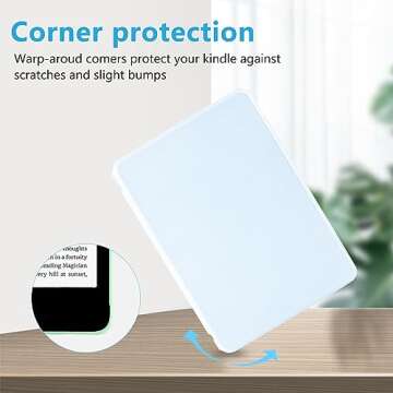 TaIYanG Case for 6" All-New Kindle (11th Generation 2024 & 2022 Release), Lightweight Slim Smart PU Leather Cover for 6 inch Kindle 2024 & 2022 e-Reader (Not Fit Paperwhite 11th Gen 2021)