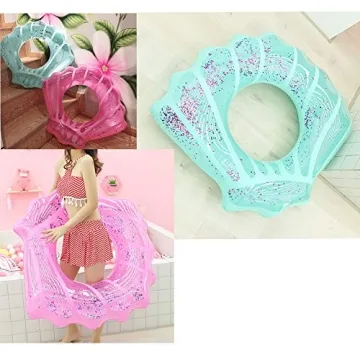 ZaH Shell Swim Rings - Inflatable Fun for All Ages