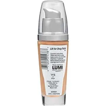 L'Oreal Paris True Match Lumi Healthy Makeup, W6 Sun Beige