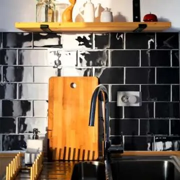 Art3d Peel and Stick Backsplash, 10-Pack Thickened Stick on Subway Tiles, Faux Ceramic Tiles for Kit...