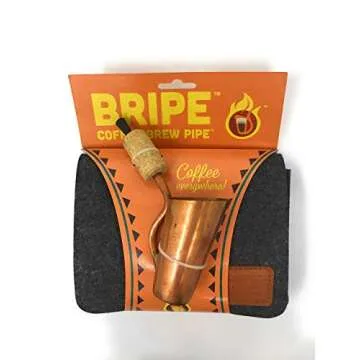 Bripe Coffee Brew Pipe Kit - Portable Espresso Maker