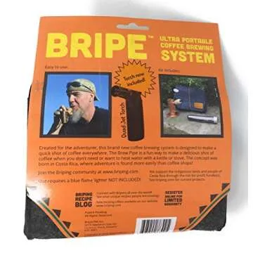 Bripe Coffee Brew Pipe Kit - Portable Espresso Maker