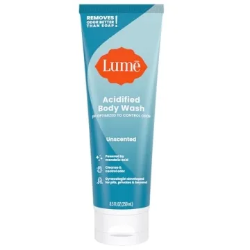 Lume Acidified Body Wash - 24 Hour Odor Control - Moisturizing Formula Without Harsh Ingredients - U...