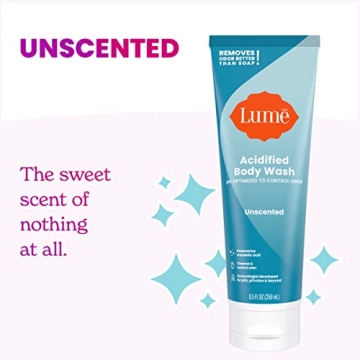 Lume Acidified Body Wash for Odor Control & Skin Care