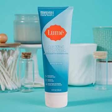 Lume Acidified Body Wash for Odor Control & Skin Care
