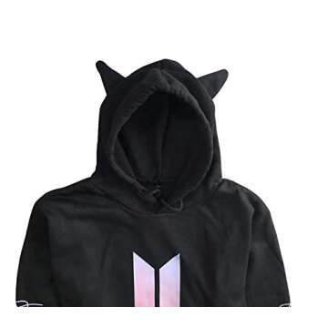 Yicool Cute BTS Hoodie for Fashionable Fans of K-Pop