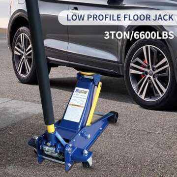 Eisen 3 Ton Floor Jack for All Terrain Vehicles