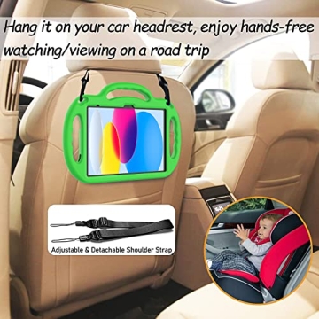 Durable LTROP Kids Case for iPad 10th Gen - Light Weight